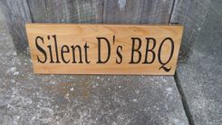 Cedar Name Signs 3 small