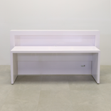 Modern Custom Reception Desk - New York Straight Desk 6 small