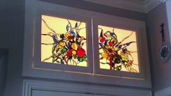 Louisiana Themed Stained Glass 6 small