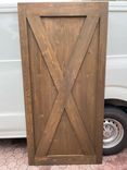 Custom Made Barn Door Farmhouse Style Rustic Solid Cedar Wood| Barn Door - 1 small