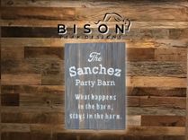 Rustic Weathered Cedar Signs 1 small