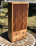 Flame Walnut And White Oak Medicine Cabinet 1 small