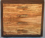 Spalted Maple And Walnut Jewelry Box 3 small