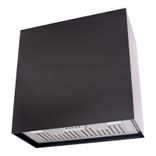 Akicon 30" Stainless Steel Range Hood, Modern Box Kitchen Hood With Powerful Vent Motor, Wall Mount 1 small