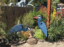 Blue Heron Sculpture 4 small