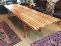 Reclaimed Longleaf Pine Farm Extension Table 3 small