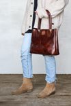 Italian Leather Diana Tote 4 small