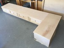 Seating Banquette/Seating With Large Storage Drawers 5 small