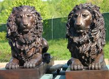 Bronze Lions Life Size Bronzes - Custom Bronze Statues & Sculptures - Lost Wax Casting 5 small