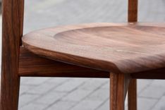 Mid-Century Modern Walnut Dining Chair - Ariana Chair 6 small