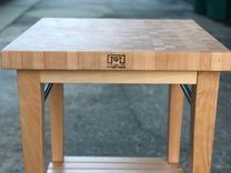 Kitchen Chopping Block Cart 4 small