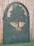 Metal Art Gate - Tree Of Life Wall Panel Art - Ornate Garden Gate - Laser Cut Panel 1 small