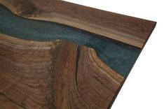 Walnut And Resin River Table / Dining Table / Conference Table 2 small