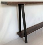 Modern Industrial Console Table; Entry Table; Urban Farmhouse Accent Tables 6 small