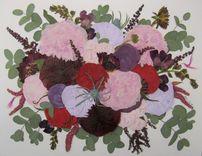 Floral Preservation ~ Bridal Bouquets ~ Pressed Flower Art 1 small
