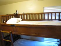 Rustic Knotty Alder Bunk Bed 5 small