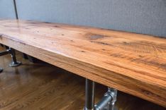 Red Oak Bench | Industrial Bench | Barn Wood Bench 3 small