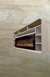 Electric Fireplace Tv Stand - Handcrafted Media Console With Storage  5 small