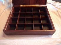 Walnut Tie Box 2 small