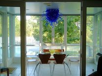 Dining Room Chandeliers' | Hand Blown Glass Art Chandeliers - Custom Chandeliers 2 small