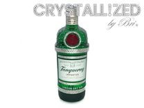 Custom Crystallized Liquor Bottle Gin Wine Scotch Vodka Alcohol Bling European Crystals Bedazzled 1 small