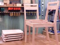 Low Back Cherry Cherry Chairs: Modern Farmhouse 4 small