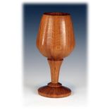 Toasting Glasses In White Oak (5th Year Anniversary) 4 small