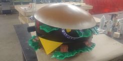 Cheeseburger Mailbox 1 small