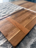 Butcher Block Cutting Board - 100% Hardwood- Perfect Wedding Gift 1 small