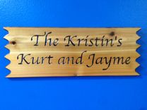 Cedar Name Sign 1 small