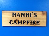 Cedar Name Sign 3 small