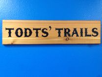 Cedar Name Sign 4 small