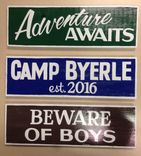 Cedar Signs 2 small