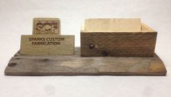 Rustic Business Card Holder 1 small