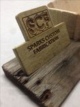 Rustic Business Card Holder 2 small