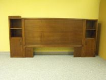 Cabinet Headboard- Pottery Barn Stratton Smart Technology Headboard 2 small