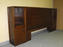 Cabinet Headboard- Pottery Barn Stratton Smart Technology Headboard 3 small