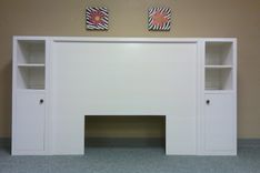 Cabinet Headboard- Pottery Barn Stratton Smart Technology Headboard 2 small