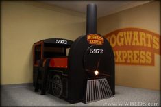 Child's Customized Train Bed 1 small