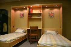 Pair Of Murphy Wall Beds 3 small