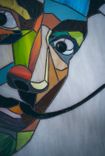 Stained Glass Portrait Of Salvador Dali 2 small
