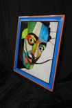 Stained Glass Portrait Of Salvador Dali 5 small