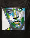 Stained Glass Portrait Of Leonardo Dicaprio 3 small