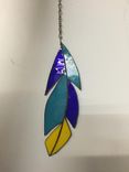 Stained Glass Feather 5 small