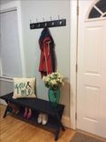 Modern Storage Bench For Shoes And Magazines 4 small