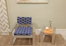Beautiful Modern Lounge Or Accent Chair 5 small