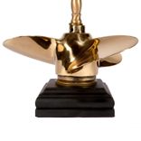 Vintage Brass Boat Prop Lamp 4 small