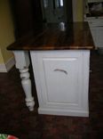 Antiqued Kitchen Island 2 small