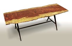 Bubinga Writing Table/Desk 1 small