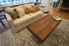 Walnut Modern Coffee Table 3 small